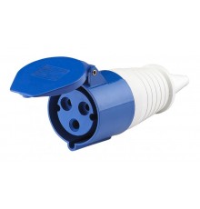 Розетка переносная 223 2Р+РЕ 32А 220В IP44 РП-102   26013DEK  DEKraft