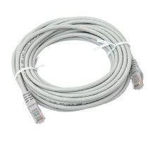 Патч-корд TERACOM PRO Cat.5E неэкранированный UTP оболочка PVC серый (7,0м)  TRP-5EUTP-PVC-7M-GY  EKF