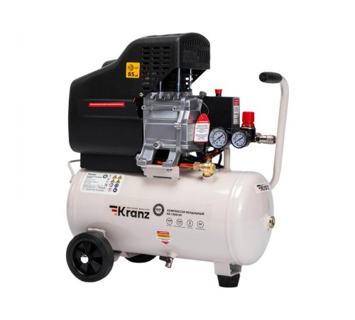 Компрессор воздушный KR-1500/24, 1500Вт, 230 л/мин, 24л  KR-16-1151  Kranz
