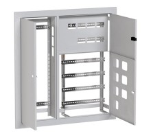 Щит этажный 7 кв. слаботочка слева (1000х950х160) Basic  mb28-v-7z  EKF