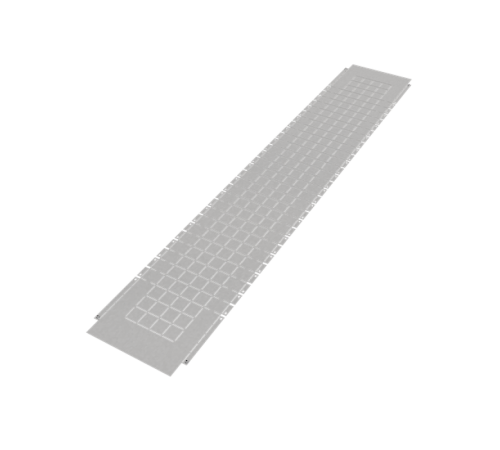 Панель вертикальная для секционирования В2000 Г600 мм AleSta  AleSta-PCV206  EKF