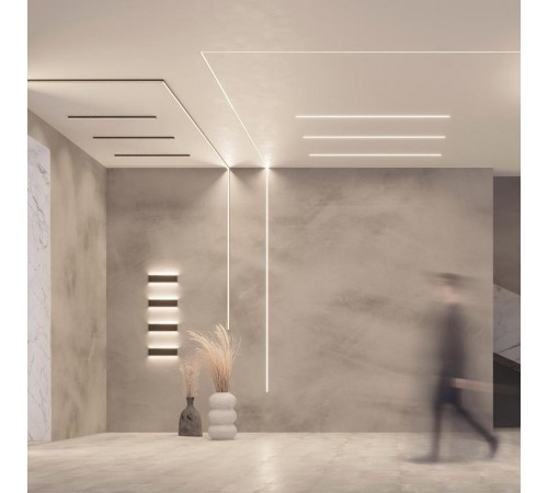 Профиль SL-LINE-3523-F-2500 BLACK (Arlight, Алюминий)  033738  Arlight