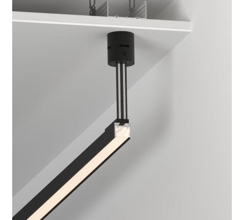 Профиль SL-LINE-2522-2500 BLACK (Arlight, Алюминий)  033737  Arlight