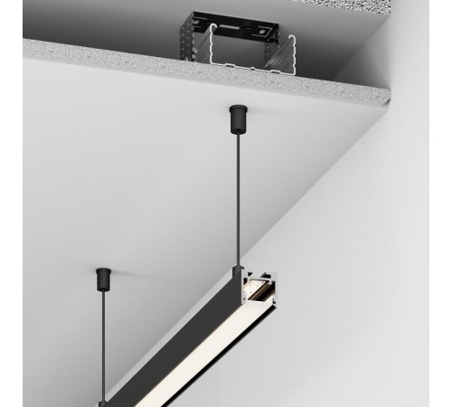 Профиль SL-LINE-2522-2500 BLACK (Arlight, Алюминий)  033737  Arlight