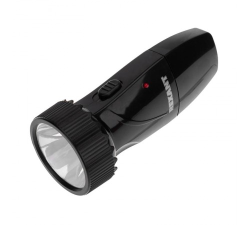 Фонарь с аккумулятором и встроенным зарядным устройством, зарядка напрямую от сети (евророзетка) 220 В  75-712  Rexant