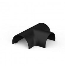 MultiSet Тройник для кабель-канала 20х12 Антрацит  IMT20124BK  SE