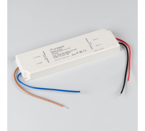 Блок питания ARPV-SP-24060-FLAT-PFC (24V, 2.5A, 60W) (Arlight, IP44 Пластик, 5 лет)  047532  Arlight