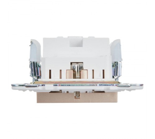 SKANDY Розетка с з/к/ш 16А б/к SK-R06Sa песочный  SK-R14-16-1-K98  IEK