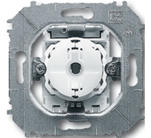 Механизм 1-клавишного проходного переключателя 10А 250В, серия impuls  1012-0-1630   2CKA001012A1630  ABB