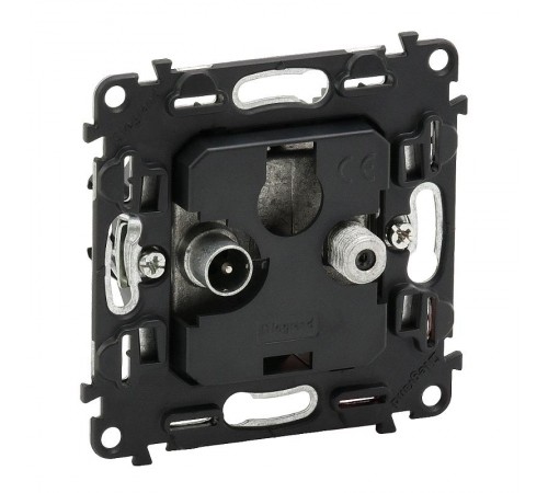 Valena Мех IN'MATIC Розетка TV-SAT "звезда" (5-862МГц/950-2400 МГц)  753057  Legrand