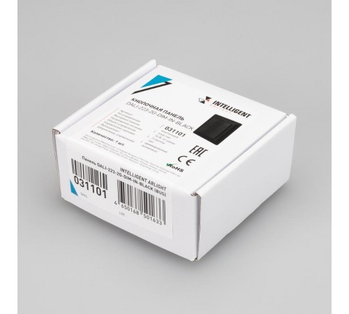 INTELLIGENT ARLIGHT Панель DALI-223-2G-DIM-IN-BLACK (BUS) (INTELLIGENT ARLIGHT, -)  031101  Arlight