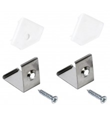 Набор для монтажа накл. тр. профиля для LED ленты 1919  LSADD1919-SET2-N3-04  IEK