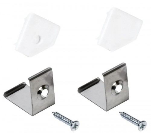 Набор для монтажа накл. тр. профиля для LED ленты 1919  LSADD1919-SET2-N3-04  IEK