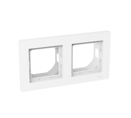 2 - местная рамка, IP44, белая, пластик Эпика EKF  UP1-FPW-02-44  EKF