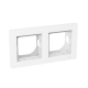 2 - местная рамка, IP44, белая, пластик Эпика EKF  UP1-FPW-02-44  EKF