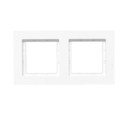 2 - местная рамка, IP44, белая, пластик Эпика EKF  UP1-FPW-02-44  EKF