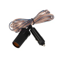 Удлинитель автоприкуривателя штекер-гнездо 3 м  16-0219  REXANT