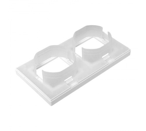 2 - местная рамка, IP44, белая, пластик Эпика EKF  UP1-FPW-02-44  EKF