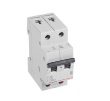 Выключатель автоматический двухполюсный RX3 4500 6А C 4,5кА  419694  Legrand