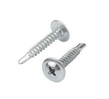 Саморез с прессшайбой ПШС сверло 4.2х25, пакет (20шт.)  1182-4225-4  KRANZ