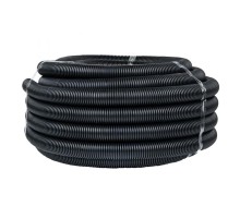 Труба гофр. FRHF с зондом d40мм (25м.)черная Plast EKF PROxima  FRHF-40  EKF