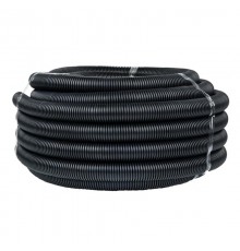 Труба гофр. FRHF с зондом d40мм (25м.)черная Plast EKF PROxima  FRHF-40  EKF