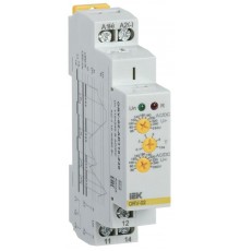 Реле повыш.напряжения ORV. 1ф 110-240 В AC/DC  ORV-02-AD110-240  IEK