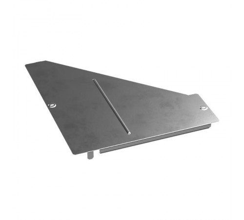 Крышка переходника правого Стандарт INOX (AISI 304) 500х150  PR16.5780  Промрукав