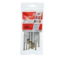 Дюбель-гвоздь 8х60 пот. манжета (полипропилен) (10 шт) - пакет ( 0,081 кг)  103904  Tech-KREP