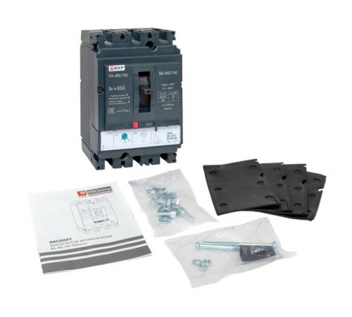 Выключатель автоматический ВА-99C (Compact NS) 100/63А 3P 36кА EKF PROxima  mccb99C-100-63  EKF
