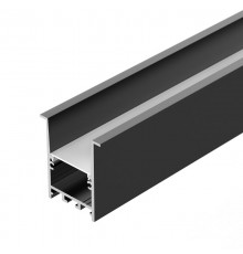 Профиль SL-COMFORT-4551-F-2000 ANOD BLACK (Arlight, Алюминий)  031766  Arlight