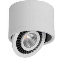 Светильник накладной светодиодный спот AL523, 10W, 900Lm, 4000K, 24 градуса, белый, поворотный  32701  FERON