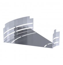 Угол горизонтальный изменяемый 0-45 градусов Стандарт INOX (AISI 316) 300х100  PR16.3625  Промрукав