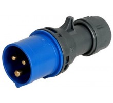 Вилка кабельная 3P 16А 230V, IP44  S31S20  ABL Sursum