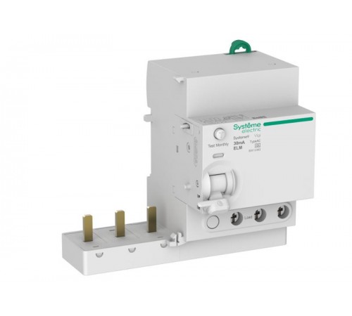 Systeme9 Блок диф. тока (БДТ) 63A 3P 30мА Тип-AC 400В  S9V12363  SE