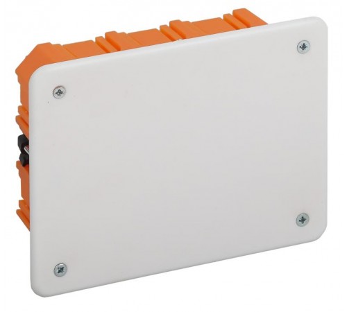 Коробка распределительная KRT 120х92х45мм для твердых стен, саморез., крышка IP20 (98/882)  Б0047257  ЭРА