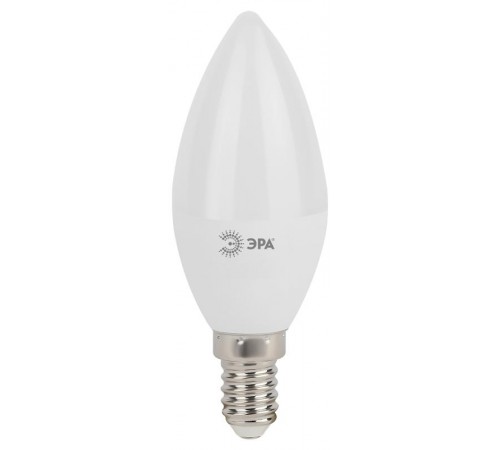 Лампа светодиодная LED 7Вт E14 220В 4000К smd B35 свеча  Б0020539  ЭРА