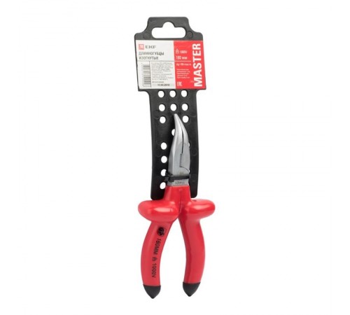 Длинногубцы изогнутые Master 160 мм 1000В EKF Basicdgi-160-mas-inEKF