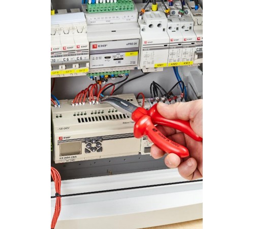Длинногубцы изогнутые Master 160 мм 1000В EKF Basicdgi-160-mas-inEKF
