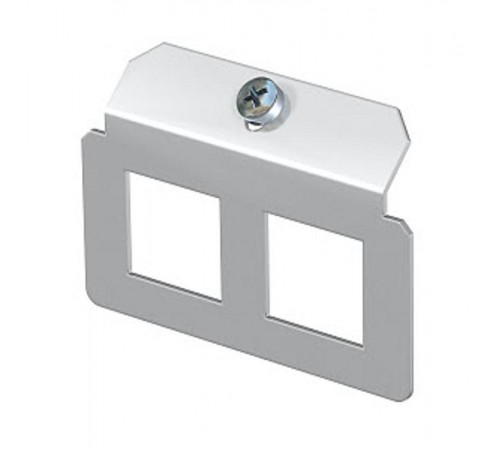 Суппорт для установки модулей в монтажную рамку MTU тип P (сталь) (MTM 2P)  7407817  OBO Bettermann