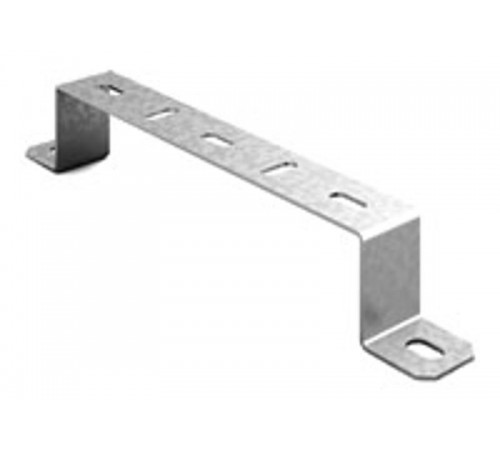 Скоба для настенного крепления 200, толщ. 2,0 мм, гор. цинк, 350121  СН-200-2,0-ГЦ   Ostec