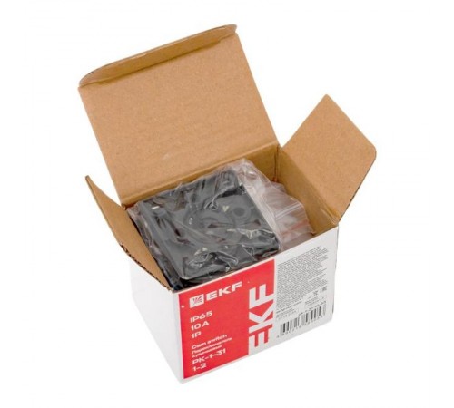 Переключатель кулачковый ПК-1-31 10А 1P "1-2" IP65  pk-1-31-10-65  EKF
