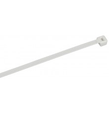 Хомут P6.6 самозатухающий белый 3,6х150мм  UHH90-D036-150-100-K01  IEK