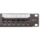 Патч-панель TERACOM PRO 19'' Cat.6 1U неэкранированная UTP 24 порта RJ-45 Dual IDC  TRP-PPNL-6UTP-1U24  EKF