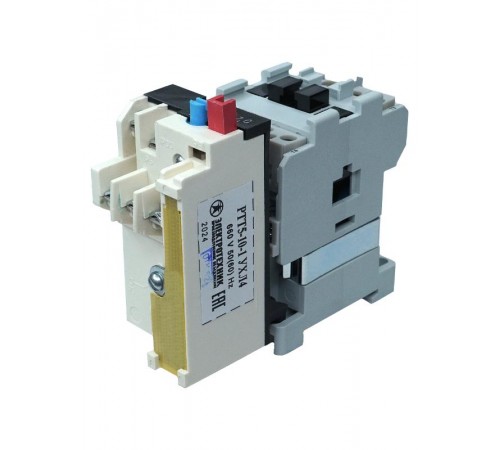 ПМ12-010200 УХЛ4 В, 380В/50Гц, 1з, 10А, нереверсивный, с реле РТТ5-10-1 7,0-10,0А, IP00, пускатель электромагнитный (ЭТ)  ET007022  Электротехник