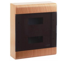 Щиток тусо о/п на 24 мод. с двер. 370х302х95мм  бук на светлой основе  68324-38М  Рувинил