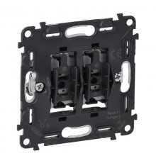 Valena Мех IN'MATIC Выключатель 2-клавишный 10АХ 250В  752005  Legrand