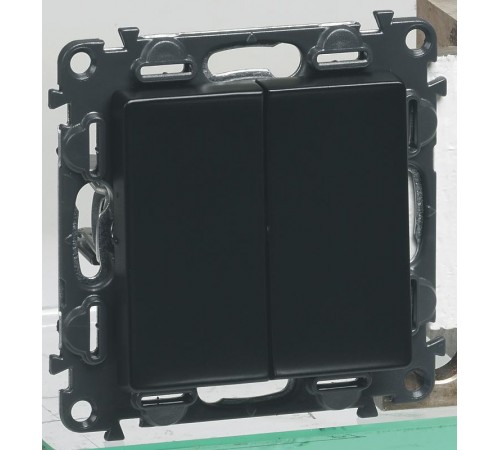 Valena Мех IN'MATIC Выключатель 2-клавишный 10АХ 250В  752005  Legrand