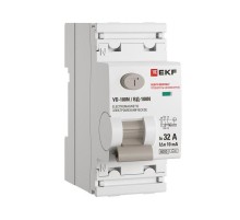 Выключатель дифференциального тока ВД-100N 2P 32А 10мА тип A эл-мех 6кА PROXIMA EKF  E1026MA3210  EKF