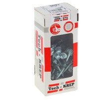 Саморез КР ZP св. 4,8х35 (60 шт) - коробка с окном ( 0,386 кг)  112026  Tech-KREP